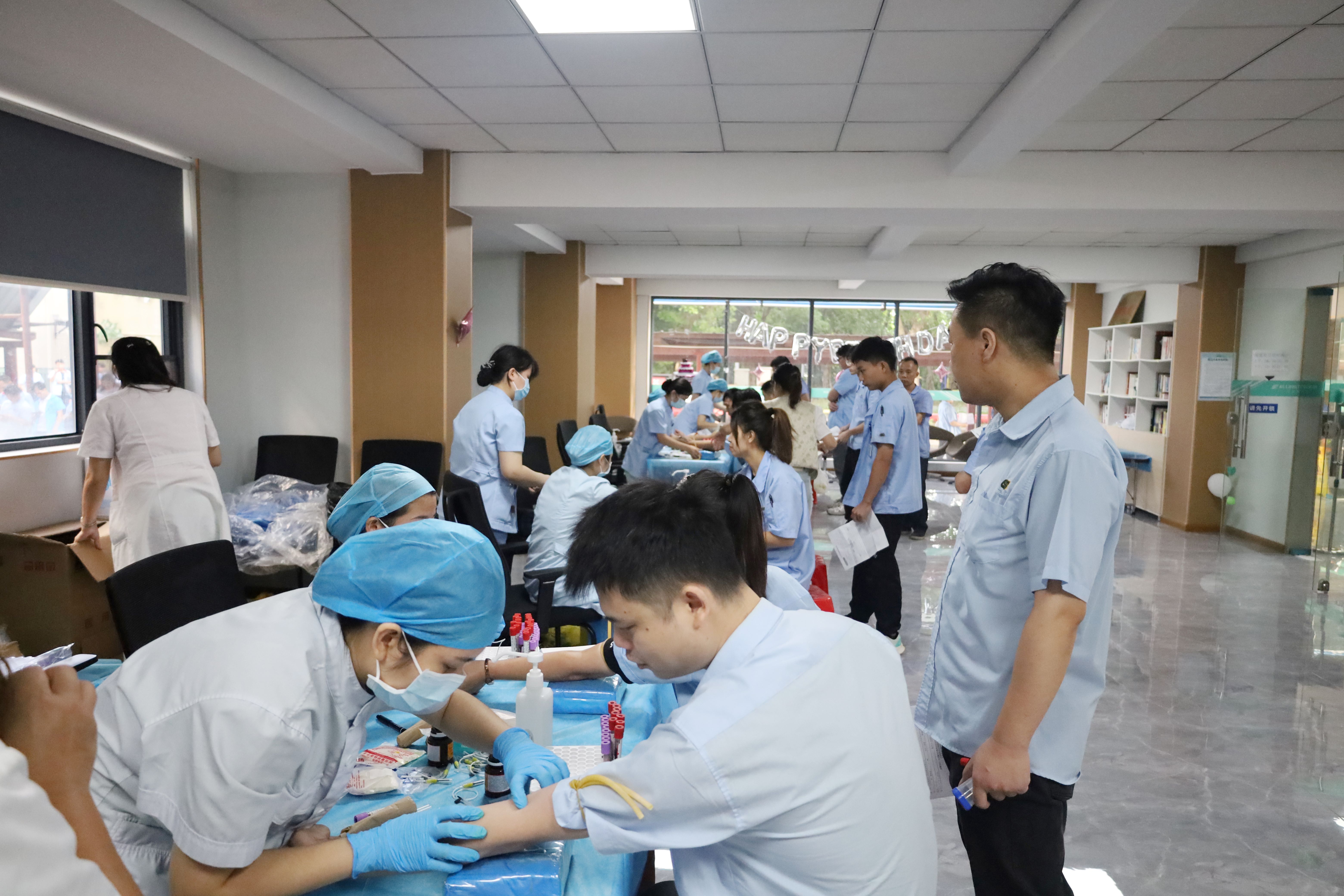 關(guān)愛員工，守護健康——依頓電子開展2024年度員工健康體檢活動
